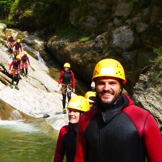 Canyoning und Rafting am Bodensee