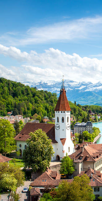 Eine Kirche in Basel zum Teambuilding in der Schweiz